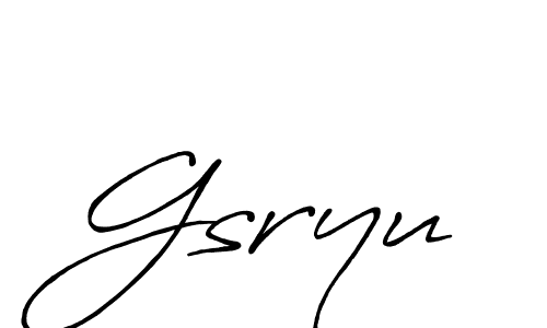 Best and Professional Signature Style for Gsryu. Antro_Vectra_Bolder Best Signature Style Collection. Gsryu signature style 7 images and pictures png