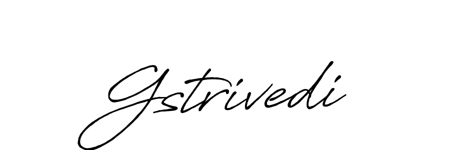 How to Draw Gstrivedi signature style? Antro_Vectra_Bolder is a latest design signature styles for name Gstrivedi. Gstrivedi signature style 7 images and pictures png