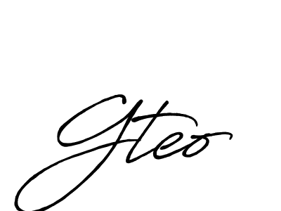 Make a beautiful signature design for name Gteo. Use this online signature maker to create a handwritten signature for free. Gteo signature style 7 images and pictures png
