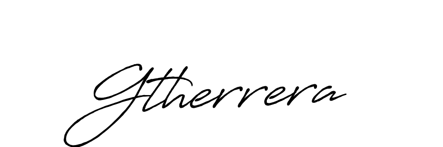 It looks lik you need a new signature style for name Gtherrera. Design unique handwritten (Antro_Vectra_Bolder) signature with our free signature maker in just a few clicks. Gtherrera signature style 7 images and pictures png