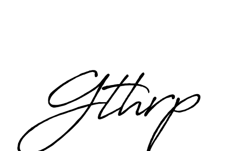 Create a beautiful signature design for name Gthrp. With this signature (Antro_Vectra_Bolder) fonts, you can make a handwritten signature for free. Gthrp signature style 7 images and pictures png