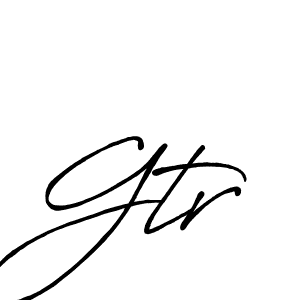 Design your own signature with our free online signature maker. With this signature software, you can create a handwritten (Antro_Vectra_Bolder) signature for name Gtr. Gtr signature style 7 images and pictures png