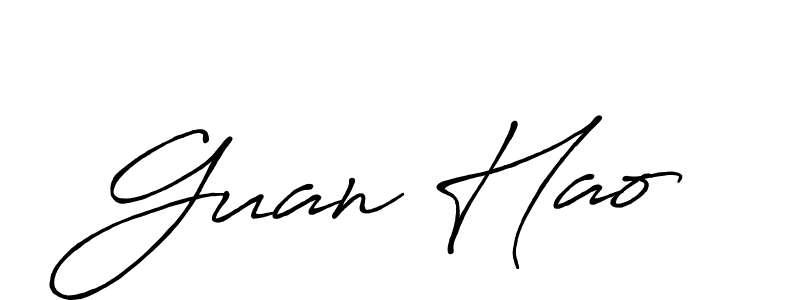 Here are the top 10 professional signature styles for the name Guan Hao. These are the best autograph styles you can use for your name. Guan Hao signature style 7 images and pictures png