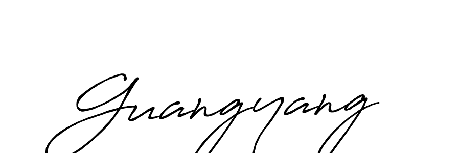Once you've used our free online signature maker to create your best signature Antro_Vectra_Bolder style, it's time to enjoy all of the benefits that Guangyang name signing documents. Guangyang signature style 7 images and pictures png