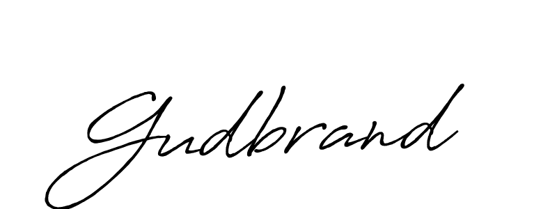 Make a beautiful signature design for name Gudbrand. Use this online signature maker to create a handwritten signature for free. Gudbrand signature style 7 images and pictures png