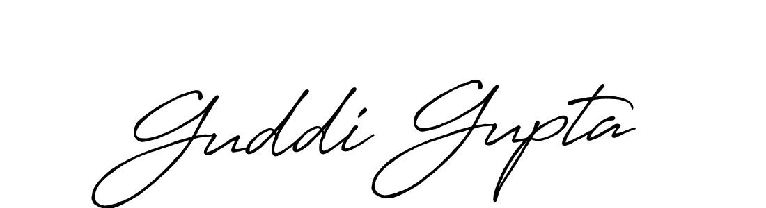 Make a beautiful signature design for name Guddi Gupta. Use this online signature maker to create a handwritten signature for free. Guddi Gupta signature style 7 images and pictures png