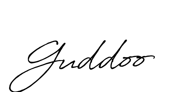 It looks lik you need a new signature style for name Guddoo. Design unique handwritten (Antro_Vectra_Bolder) signature with our free signature maker in just a few clicks. Guddoo signature style 7 images and pictures png