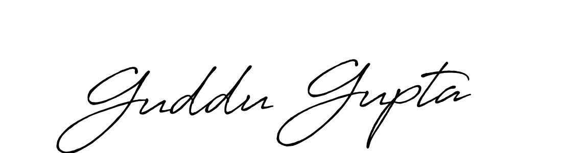 How to Draw Guddu Gupta signature style? Antro_Vectra_Bolder is a latest design signature styles for name Guddu Gupta. Guddu Gupta signature style 7 images and pictures png