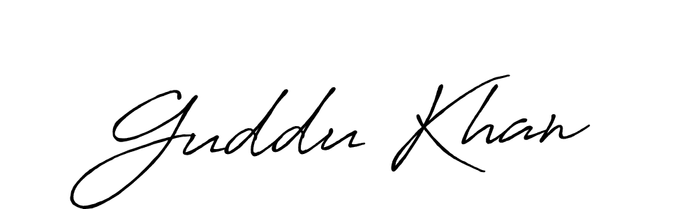 if you are searching for the best signature style for your name Guddu Khan. so please give up your signature search. here we have designed multiple signature styles  using Antro_Vectra_Bolder. Guddu Khan signature style 7 images and pictures png