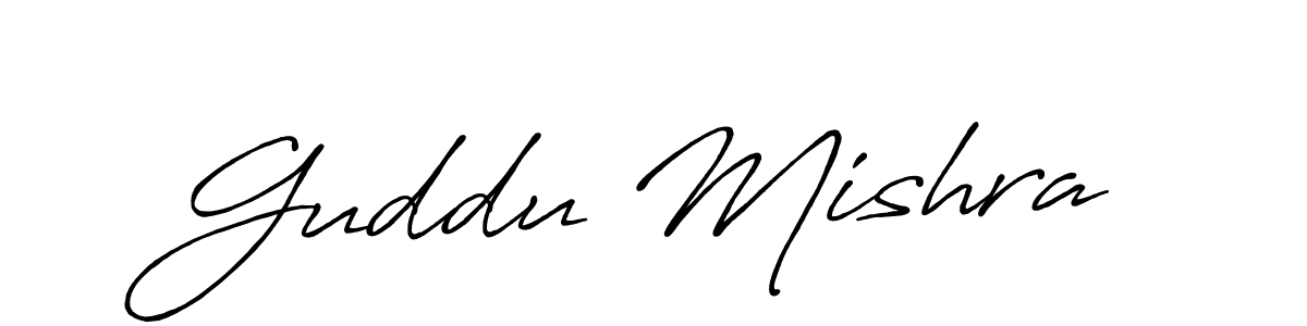 if you are searching for the best signature style for your name Guddu Mishra. so please give up your signature search. here we have designed multiple signature styles  using Antro_Vectra_Bolder. Guddu Mishra signature style 7 images and pictures png