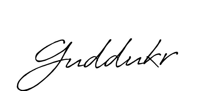 Use a signature maker to create a handwritten signature online. With this signature software, you can design (Antro_Vectra_Bolder) your own signature for name Guddukr. Guddukr signature style 7 images and pictures png