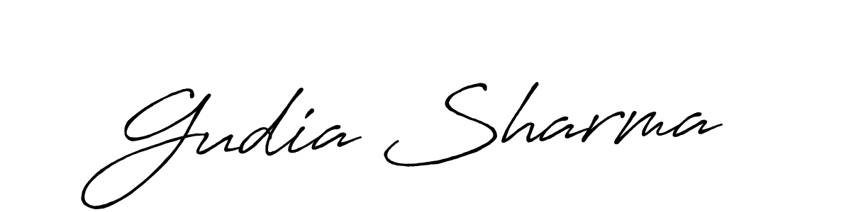 You can use this online signature creator to create a handwritten signature for the name Gudia Sharma. This is the best online autograph maker. Gudia Sharma signature style 7 images and pictures png