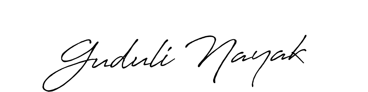 if you are searching for the best signature style for your name Guduli Nayak. so please give up your signature search. here we have designed multiple signature styles  using Antro_Vectra_Bolder. Guduli Nayak signature style 7 images and pictures png