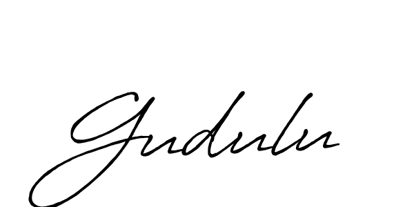 Also we have Gudulu name is the best signature style. Create professional handwritten signature collection using Antro_Vectra_Bolder autograph style. Gudulu signature style 7 images and pictures png