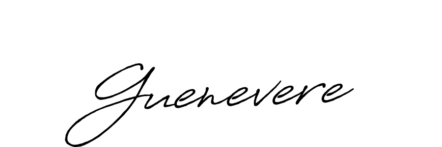 Make a beautiful signature design for name Guenevere. With this signature (Antro_Vectra_Bolder) style, you can create a handwritten signature for free. Guenevere signature style 7 images and pictures png