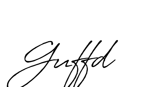 You should practise on your own different ways (Antro_Vectra_Bolder) to write your name (Guffd) in signature. don't let someone else do it for you. Guffd signature style 7 images and pictures png