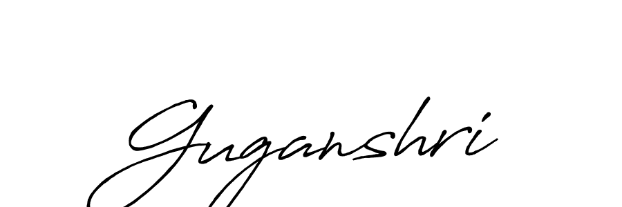 You can use this online signature creator to create a handwritten signature for the name Guganshri. This is the best online autograph maker. Guganshri signature style 7 images and pictures png