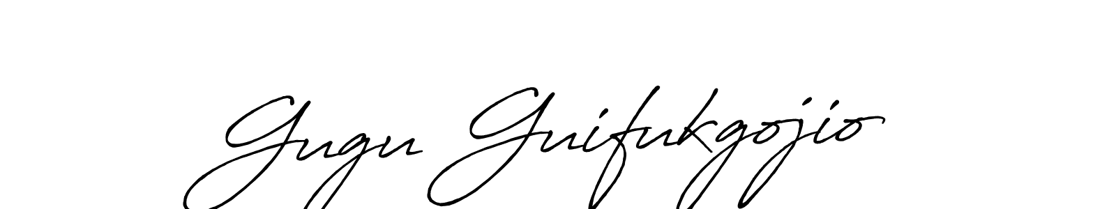 Similarly Antro_Vectra_Bolder is the best handwritten signature design. Signature creator online .You can use it as an online autograph creator for name Gugu Guifukgojio. Gugu Guifukgojio signature style 7 images and pictures png