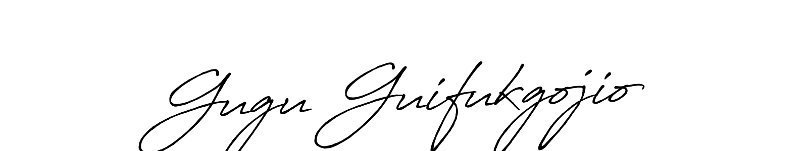 Similarly Antro_Vectra_Bolder is the best handwritten signature design. Signature creator online .You can use it as an online autograph creator for name Gugu Guifukgojio. Gugu Guifukgojio signature style 7 images and pictures png