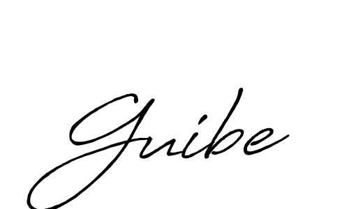 Antro_Vectra_Bolder is a professional signature style that is perfect for those who want to add a touch of class to their signature. It is also a great choice for those who want to make their signature more unique. Get Guibe name to fancy signature for free. Guibe signature style 7 images and pictures png