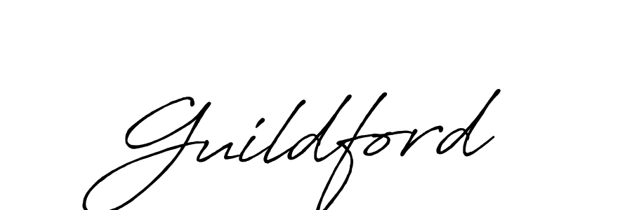Also You can easily find your signature by using the search form. We will create Guildford name handwritten signature images for you free of cost using Antro_Vectra_Bolder sign style. Guildford signature style 7 images and pictures png