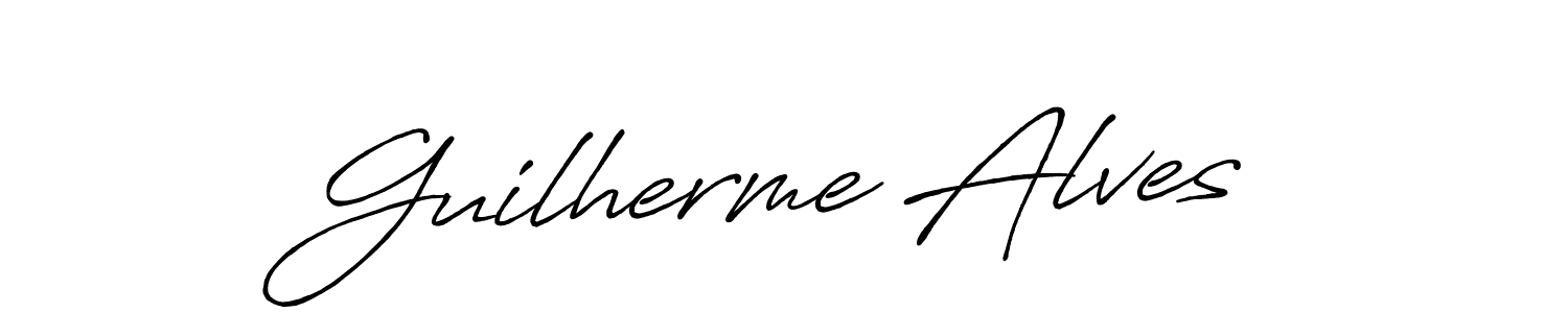 This is the best signature style for the Guilherme Alves name. Also you like these signature font (Antro_Vectra_Bolder). Mix name signature. Guilherme Alves signature style 7 images and pictures png