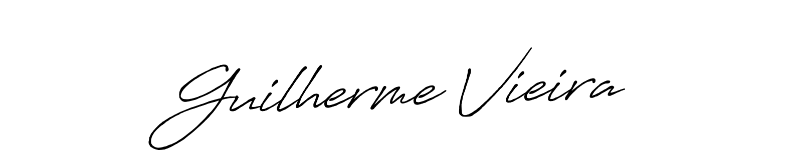 Antro_Vectra_Bolder is a professional signature style that is perfect for those who want to add a touch of class to their signature. It is also a great choice for those who want to make their signature more unique. Get Guilherme Vieira name to fancy signature for free. Guilherme Vieira signature style 7 images and pictures png