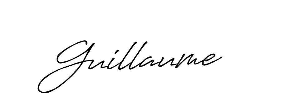 Also we have Guillaume name is the best signature style. Create professional handwritten signature collection using Antro_Vectra_Bolder autograph style. Guillaume signature style 7 images and pictures png