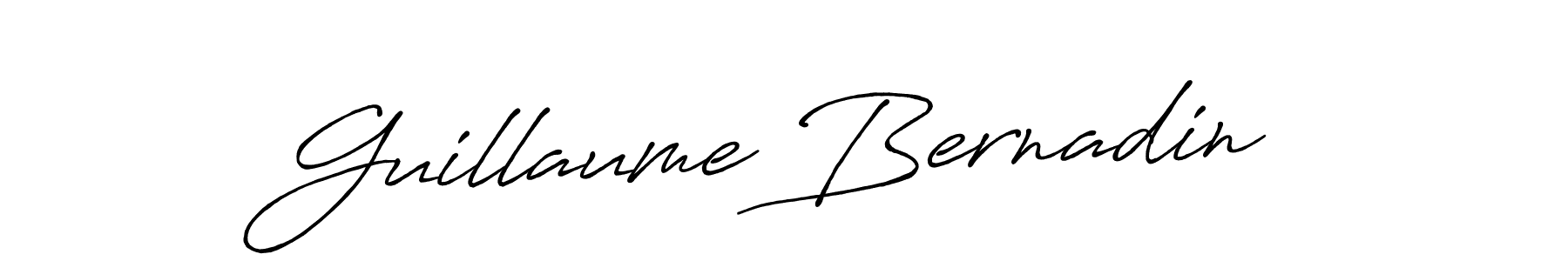 Once you've used our free online signature maker to create your best signature Antro_Vectra_Bolder style, it's time to enjoy all of the benefits that Guillaume Bernadin name signing documents. Guillaume Bernadin signature style 7 images and pictures png