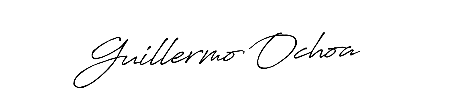 Make a short Guillermo Ochoa signature style. Manage your documents anywhere anytime using Antro_Vectra_Bolder. Create and add eSignatures, submit forms, share and send files easily. Guillermo Ochoa signature style 7 images and pictures png