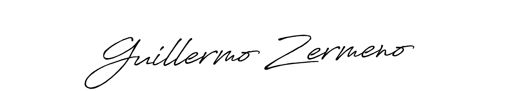 Also You can easily find your signature by using the search form. We will create Guillermo Zermeno name handwritten signature images for you free of cost using Antro_Vectra_Bolder sign style. Guillermo Zermeno signature style 7 images and pictures png