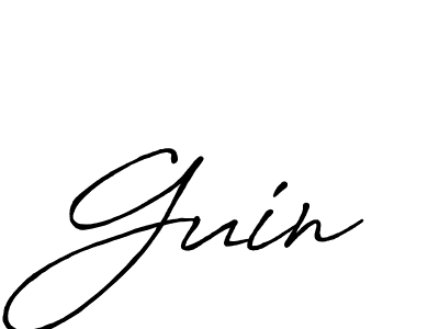 It looks lik you need a new signature style for name Guin. Design unique handwritten (Antro_Vectra_Bolder) signature with our free signature maker in just a few clicks. Guin signature style 7 images and pictures png