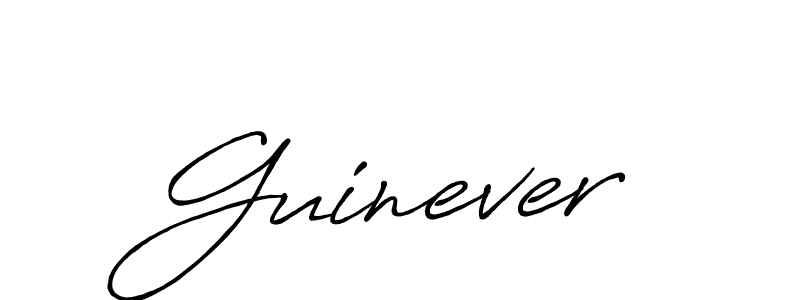 Design your own signature with our free online signature maker. With this signature software, you can create a handwritten (Antro_Vectra_Bolder) signature for name Guinever. Guinever signature style 7 images and pictures png