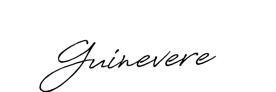 Make a beautiful signature design for name Guinevere. With this signature (Antro_Vectra_Bolder) style, you can create a handwritten signature for free. Guinevere signature style 7 images and pictures png