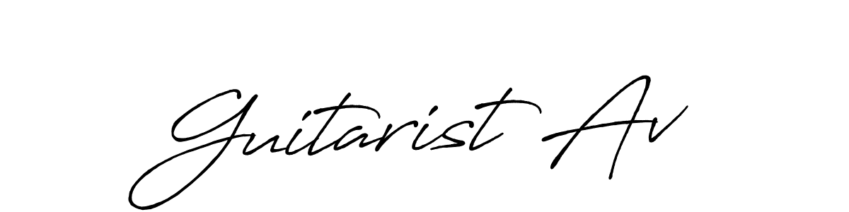 Make a beautiful signature design for name Guitarist Av. Use this online signature maker to create a handwritten signature for free. Guitarist Av signature style 7 images and pictures png