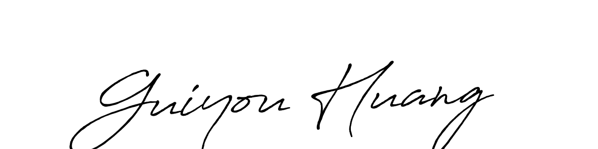 Similarly Antro_Vectra_Bolder is the best handwritten signature design. Signature creator online .You can use it as an online autograph creator for name Guiyou Huang. Guiyou Huang signature style 7 images and pictures png