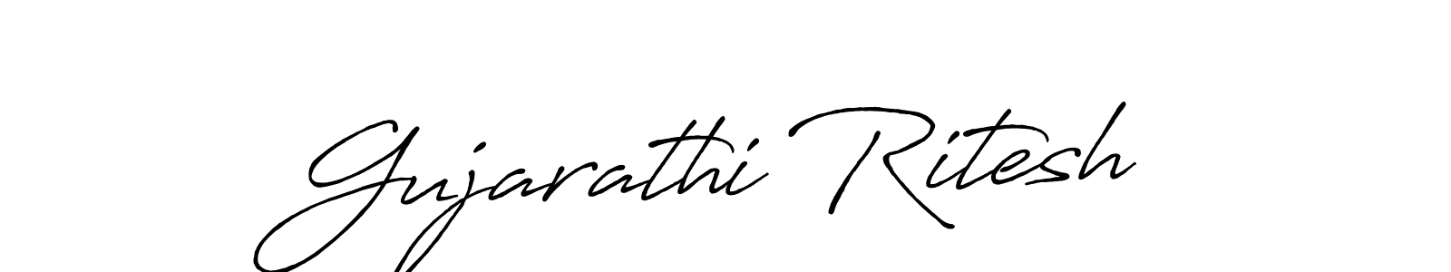 How to Draw Gujarathi Ritesh signature style? Antro_Vectra_Bolder is a latest design signature styles for name Gujarathi Ritesh. Gujarathi Ritesh signature style 7 images and pictures png