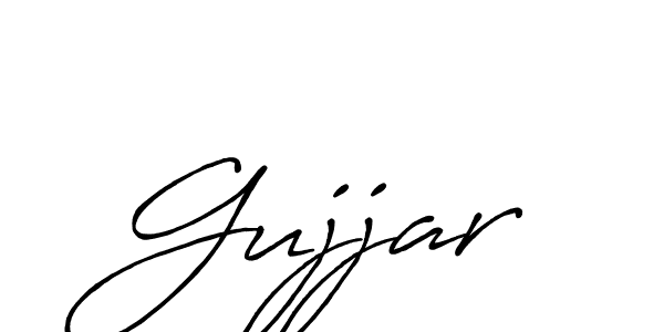 How to make Gujjar name signature. Use Antro_Vectra_Bolder style for creating short signs online. This is the latest handwritten sign. Gujjar signature style 7 images and pictures png