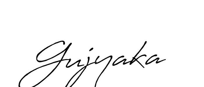 Also You can easily find your signature by using the search form. We will create Gujyaka name handwritten signature images for you free of cost using Antro_Vectra_Bolder sign style. Gujyaka signature style 7 images and pictures png