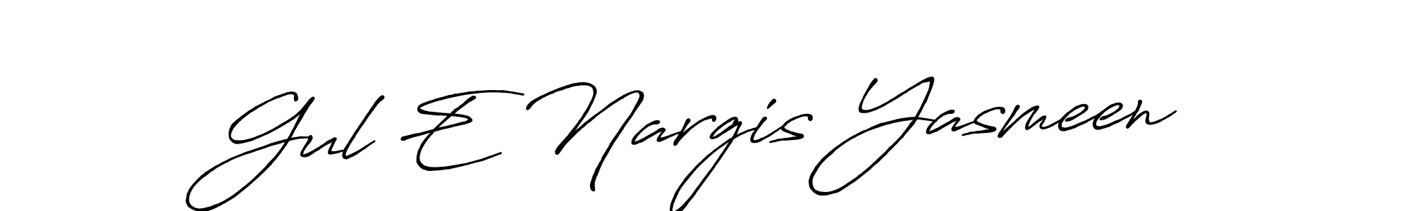 How to Draw Gul E Nargis Yasmeen signature style? Antro_Vectra_Bolder is a latest design signature styles for name Gul E Nargis Yasmeen. Gul E Nargis Yasmeen signature style 7 images and pictures png