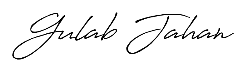 Stand out with a creative autograph for Gulab Jahan. The Antro_Vectra_Bolder styling blends modern aesthetics with classic signature flourishes. Gulab Jahan signature style 7 images and pictures png