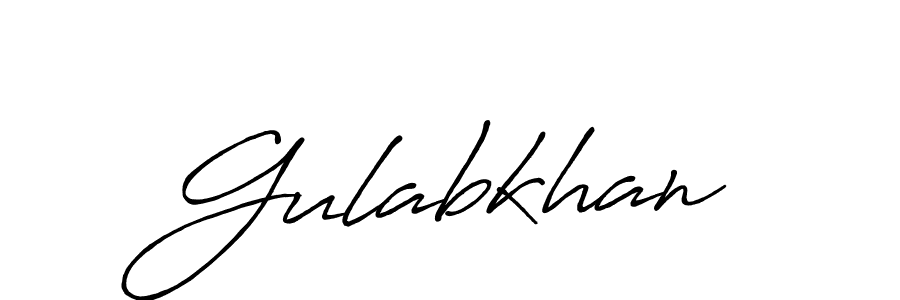 Once you've used our free online signature maker to create your best signature Antro_Vectra_Bolder style, it's time to enjoy all of the benefits that Gulabkhan name signing documents. Gulabkhan signature style 7 images and pictures png