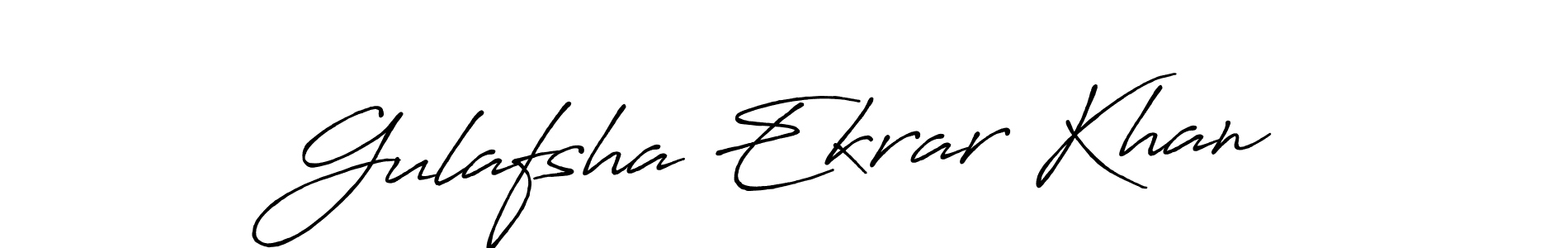 Check out images of Autograph of Gulafsha Ekrar Khan name. Actor Gulafsha Ekrar Khan Signature Style. Antro_Vectra_Bolder is a professional sign style online. Gulafsha Ekrar Khan signature style 7 images and pictures png