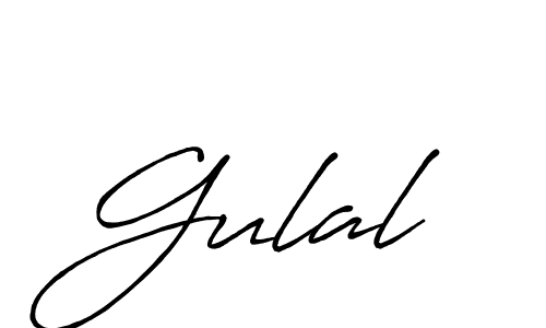 Antro_Vectra_Bolder is a professional signature style that is perfect for those who want to add a touch of class to their signature. It is also a great choice for those who want to make their signature more unique. Get Gulal name to fancy signature for free. Gulal signature style 7 images and pictures png