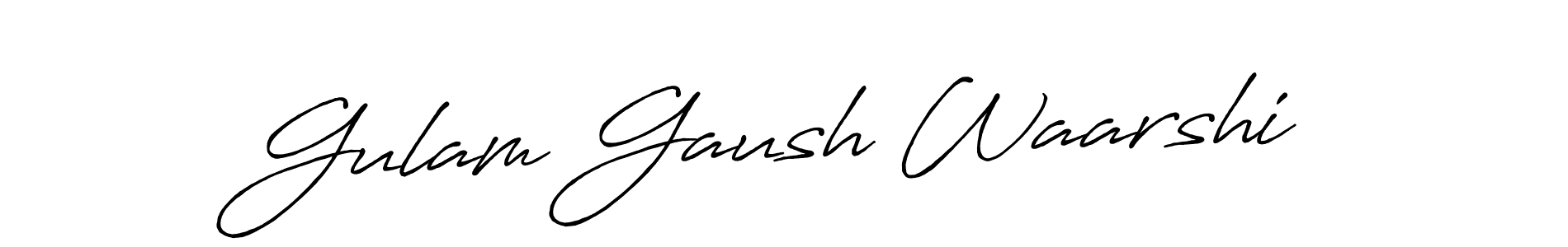 Once you've used our free online signature maker to create your best signature Antro_Vectra_Bolder style, it's time to enjoy all of the benefits that Gulam Gaush Waarshi name signing documents. Gulam Gaush Waarshi signature style 7 images and pictures png