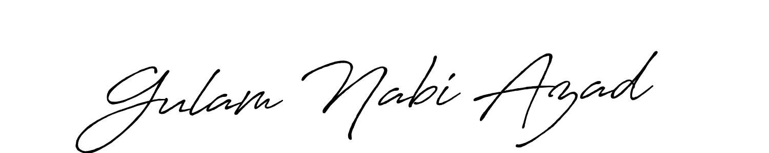 Once you've used our free online signature maker to create your best signature Antro_Vectra_Bolder style, it's time to enjoy all of the benefits that Gulam Nabi Azad name signing documents. Gulam Nabi Azad signature style 7 images and pictures png