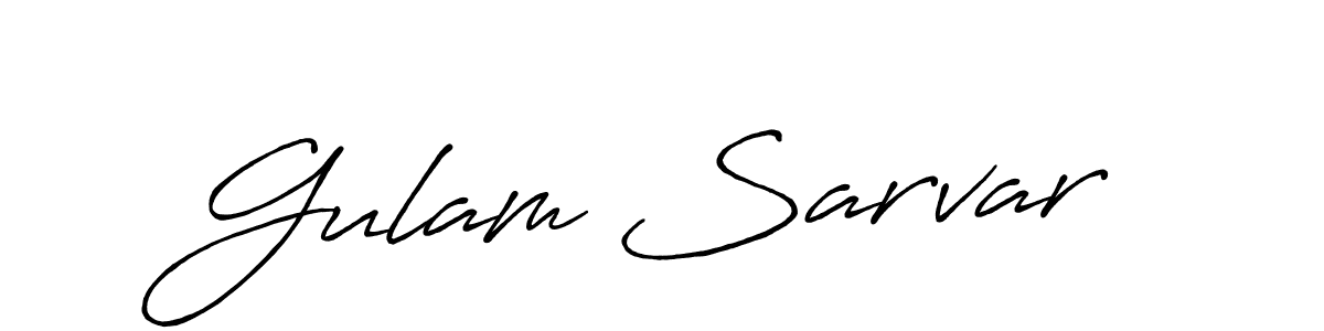 This is the best signature style for the Gulam Sarvar name. Also you like these signature font (Antro_Vectra_Bolder). Mix name signature. Gulam Sarvar signature style 7 images and pictures png