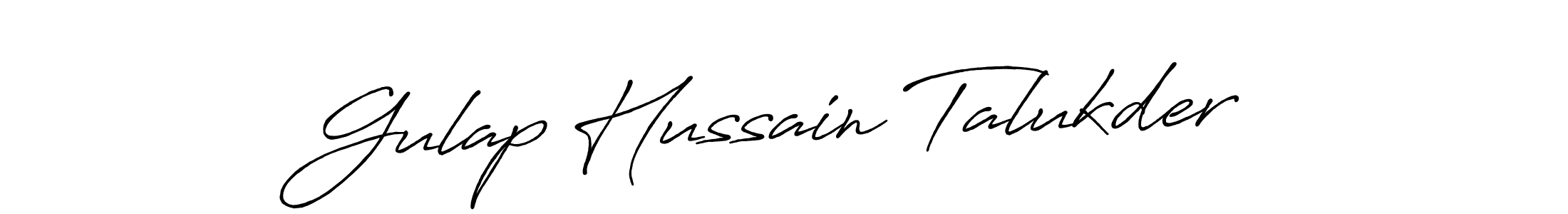 Here are the top 10 professional signature styles for the name Gulap Hussain Talukder. These are the best autograph styles you can use for your name. Gulap Hussain Talukder signature style 7 images and pictures png