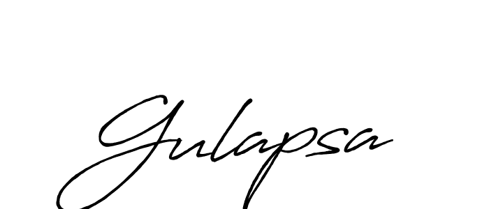 How to make Gulapsa signature? Antro_Vectra_Bolder is a professional autograph style. Create handwritten signature for Gulapsa name. Gulapsa signature style 7 images and pictures png