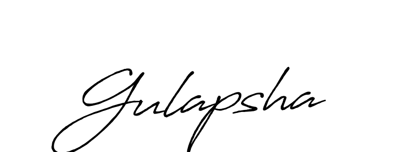 Create a beautiful signature design for name Gulapsha. With this signature (Antro_Vectra_Bolder) fonts, you can make a handwritten signature for free. Gulapsha signature style 7 images and pictures png
